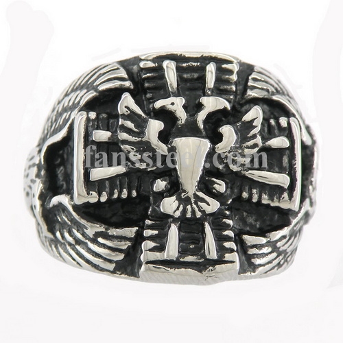 FSR11W04  scottish rite  double eagle ring 